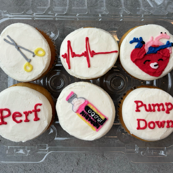 Perfusion Week cupcakes